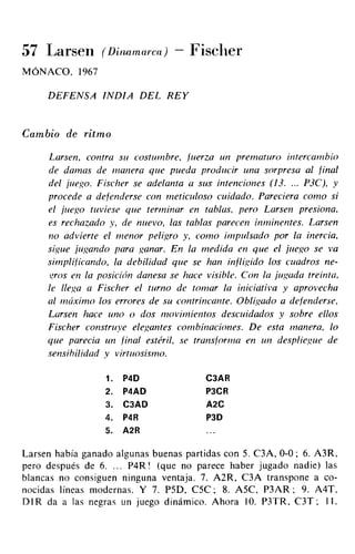 [Ajedrez][chess]fischer, bobby   mis 60 partidas memorables