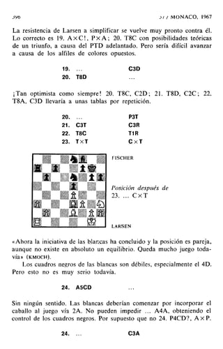 [Ajedrez][chess]fischer, bobby   mis 60 partidas memorables