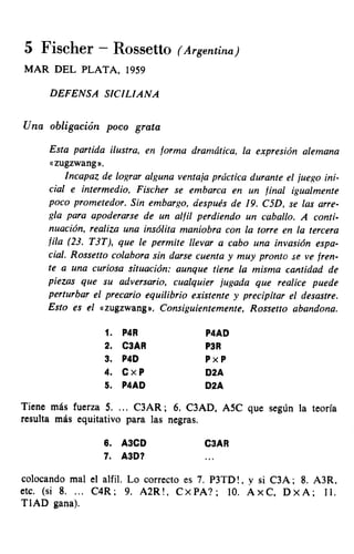 [Ajedrez][chess]fischer, bobby   mis 60 partidas memorables
