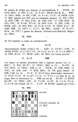 [Ajedrez][chess]fischer, bobby   mis 60 partidas memorables