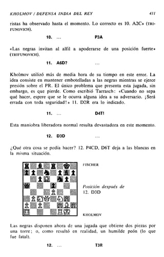 [Ajedrez][chess]fischer, bobby   mis 60 partidas memorables