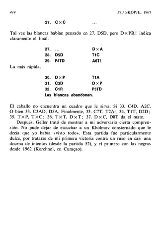 [Ajedrez][chess]fischer, bobby   mis 60 partidas memorables