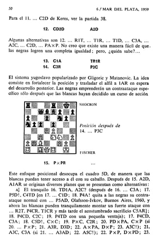 [Ajedrez][chess]fischer, bobby   mis 60 partidas memorables