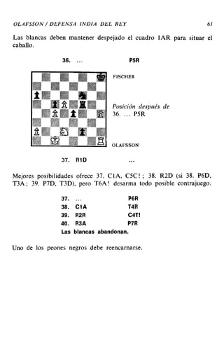 [Ajedrez][chess]fischer, bobby   mis 60 partidas memorables