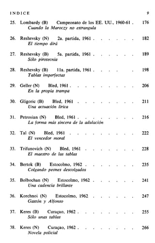 [Ajedrez][chess]fischer, bobby   mis 60 partidas memorables