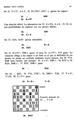 [Ajedrez][chess]fischer, bobby   mis 60 partidas memorables