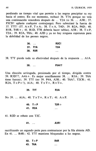 [Ajedrez][chess]fischer, bobby   mis 60 partidas memorables