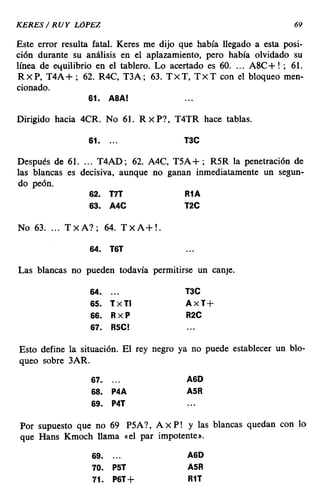 [Ajedrez][chess]fischer, bobby   mis 60 partidas memorables