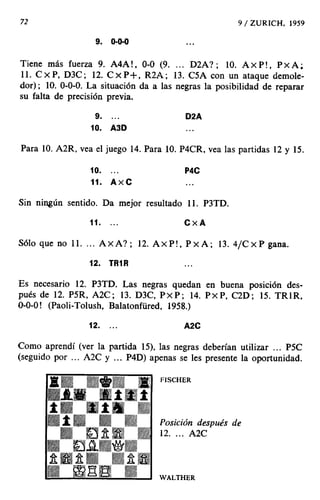 [Ajedrez][chess]fischer, bobby   mis 60 partidas memorables