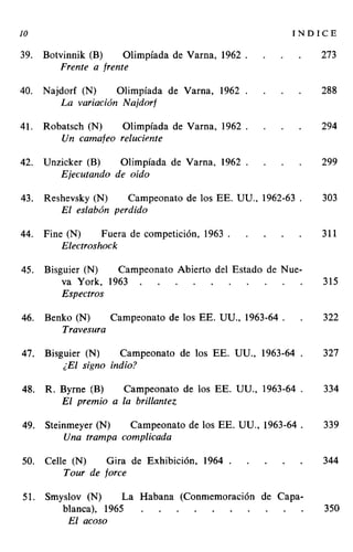 [Ajedrez][chess]fischer, bobby   mis 60 partidas memorables
