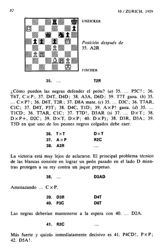 [Ajedrez][chess]fischer, bobby   mis 60 partidas memorables