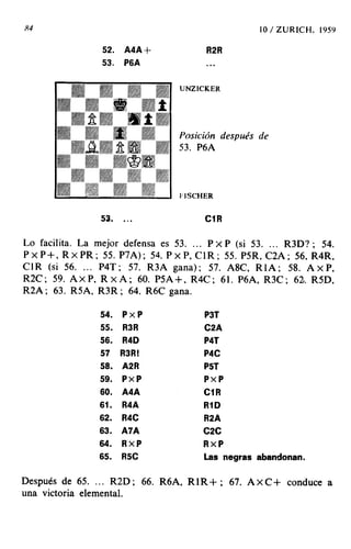 [Ajedrez][chess]fischer, bobby   mis 60 partidas memorables