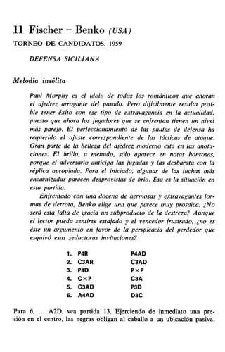 [Ajedrez][chess]fischer, bobby   mis 60 partidas memorables