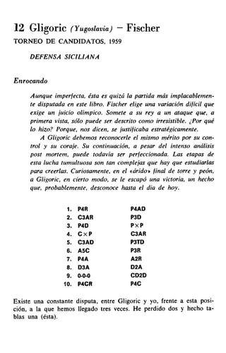 [Ajedrez][chess]fischer, bobby   mis 60 partidas memorables