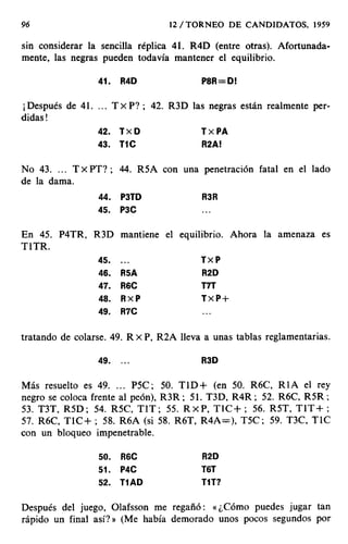 [Ajedrez][chess]fischer, bobby   mis 60 partidas memorables