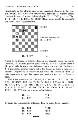 [Ajedrez][chess]fischer, bobby   mis 60 partidas memorables