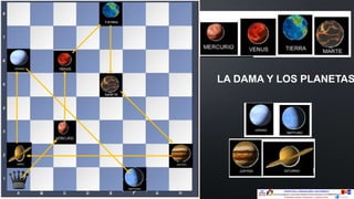 LA DAMA Y LOS PLANETAS
 