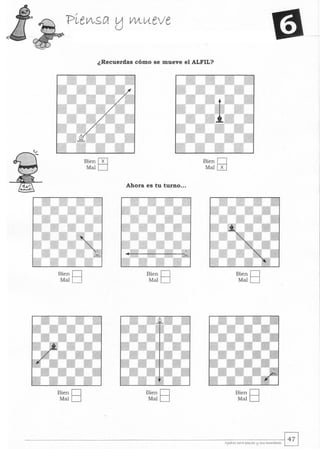 r(_ _
Bien O
MalO
Bien O
MalO
¿Recuerdas cómo se mueve el ALFIL?
BienW
MalO
Ahora es tu turno...
Bien O
MalO
Bien n
MalO
Bien O
Mal []]
Bien O
MalO
Bien O
MalO
 