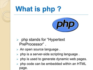php | PPT