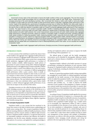 American Journal of Epidemiology & Public Health | PDF