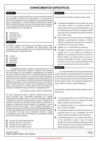 GLDV
    b) 2 SUD]R SDUD FRQFOXVmR GD VLQGLFkQFLD QmR                 d) 2 YHQFLPHQWR D UHPXQHUDomR H R SURYHQWR SR
       H[FHGHUi  GLDV SRGHQGR VHU SURUURJDGR SRU                 GHUmR VHU REMHWR GH DUUHVWR VHTHVWUR FRQ¿VFR
       LJXDO SHUtRGR D FULWpULR GD DXWRULGDGH VXSHULRU            RX SHQKRUD
    c) $ DXWRULGDGH TXH WLYHU FLrQFLD GH LUUHJXODULGDGH          e) 2 DX[tOLRPRUDGLD QmR VHUi FRQFHGLGR SRU SUD]R
       no serviço público é obrigada a promover a sua               VXSHULRU D  RLWR 