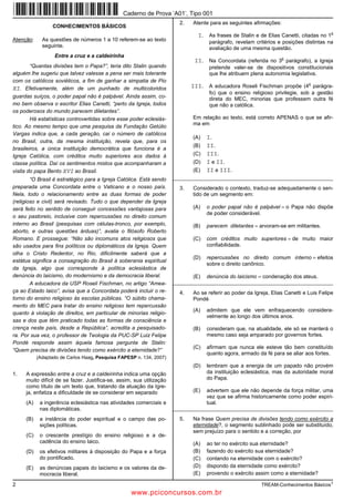 XWLOL]DomR H HPSUHJR GD OHJLVODomR FRUHVSRQGHQWH j TXHVWmR VXJHULGD


                                   INSTRUÇÕES
     Para concorrer à totalidade da nota VHX WH[WR GHYHUi

   a) ser dissertativo;
   b) ter um título;
   c) ter no máximo 30 linhas;
   d) demonstrar conhecimento do tema;
   e) demonstrar capacidade de expressão na modalidade escrita;
   f ) utilizar as normas do registro formal culto da Lìngua Portuguesa;
   g) ser escrito a caneta, com letra legível de tamanho regular.

     6HX WH[WR UHFHEHUi QRWD zero se

   a) não obedecer ao tipo de texto proposto;
   b) fugir ao tema;
   c) não obedecer ao limite de linhas;
   d) estiver a lápis;
   H 
