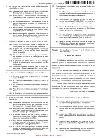 WLYHU DOJXP VLQDO TXH SRVVD LGHQWL¿FDU R FDQGLGDWR




                                          13
                                 www.pciconcursos.com.br
 