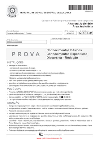 IRUPLGDGH GDV DPSODV PDVVDV SRSXODUHV FRQWUD HVVD
FKDJD TXH DLQGD DFRPSDQKD R SURFHVVR HOHLWRUDO D          5.   Assinale a alternativa em que a palavra destacada
FRPSUD GH YRWRV 0DV WDPEpP LQGLFD TXH D VRFLHGDGH              não VHMD XP SURQRPH UHODWLYR
HVWi DWHQWD H YLJLODQWH SDUD TXH RV FDVRV GH FRUUXSomR
HOHLWRUDO FKHJDGRV BBB -XVWLoD QmR ¿TXHP LPSXQHV               a) que WURX[H SDUD R QRVVR 'LUHLWR QRUPDV ž
         3DUD D VRFLHGDGH FLYLO RUJDQL]DGD VHJXH DTXL             SDUiJUDIR 
