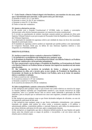 Constitui ato de improbidade administrativa
    somente não FDEHUi UHFXUVR TXDQGR                              LPSRUWDQGR HQULTXHFLPHQWR LOtFLWR DXIHULU TXDO
                                                                    quer tipo de vantagem patrimonial indevida em
      a) anularem diplomas ou decretarem a perda de                 UD]mR GR H[HUFtFLR GH FDUJR PDQGDWR IXQomR
         PDQGDWRV HOHWLYRV IHGHUDLV RX HVWDGXDLV                   emprego ou atividade em qualquer agente pú
      b) denegarem hábeas corpus  PDQGDGR GH VH                   EOLFR FRQWUD D DGPLQLVWUDomR GLUHWD LQGLUHWD RX
         JXUDQoD hábeas data PDQGDGR GH LQMXQomR                  IXQGDFLRQDO GH TXDOTXHU GRV SRGHUHV GR (VWDGR
         ou ação popular.                                           GH 3HUQDPEXFR H QRWDGDPHQWH SHUFHEHU YDQWD
      c) IRUHP SURIHULGDV FRQWUD GLVSRVLomR H[SUHVVD                JHP HFRQ{PLFD GLUHWD RX LQGLUHWD SDUD IDFLOLWDU
         desta Constituição ou de lei.                              D DOLHQDomR GH EHP S~EOLFR RX R IRUQHFLPHQWR GH
      d) RFRUUHU GLYHUJrQFLD QD LQWHUSUHWDomR GH OHL HQWUH          serviço por preço superior ao valor de mercado.
         dois ou mais tribunais eleitorais.                       