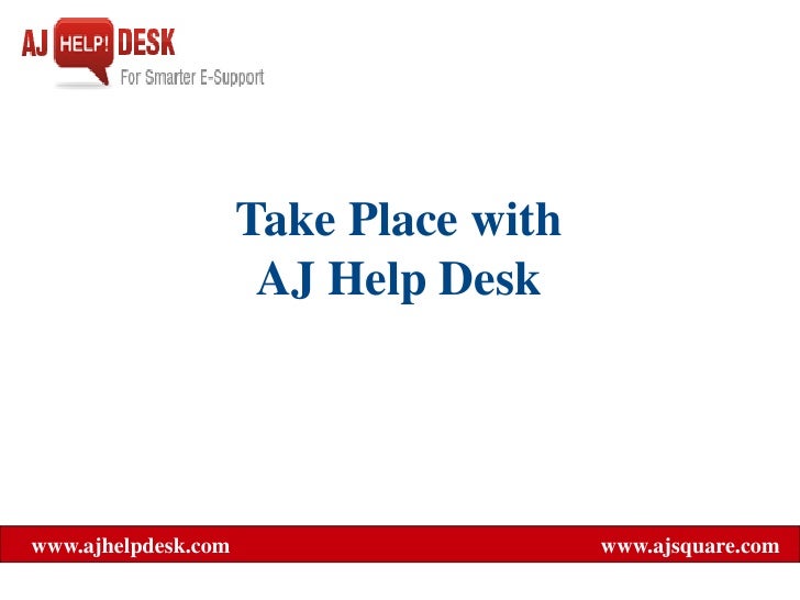 Aj Help Desk Saas Presentation
