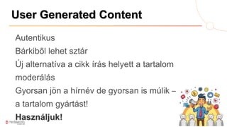 User Generated Content
 