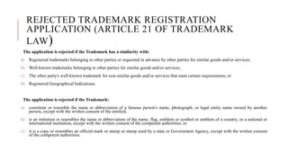 View of Aji Kadhasnah, Protection of Well Known Trademark and Cancellation of ...