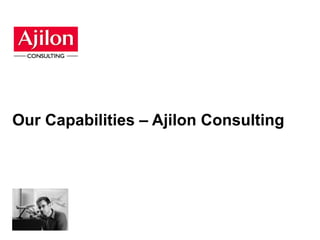 Our Capabilities – Ajilon Consulting   