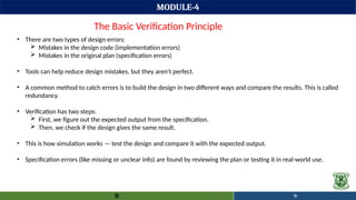 Comprehensive Overview of VLSI Design Verification Techniques and ...