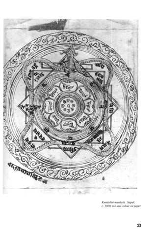 Kundalini mandala. Nepal,
c. 1800, ink and colour on paper
23
-
 