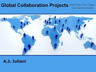 Global Collaboration Projects A.J. Juliani (And How Your Class  Can Get Involved) 