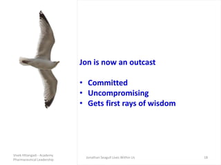 Jon is now an outcast
• Committed
• Uncompromising
• Gets first rays of wisdom
Vivek Httangadi - Academy
Pharmaceutical Le...