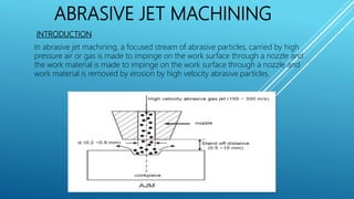 Ajm(Abrasive jet machining) | PPTX