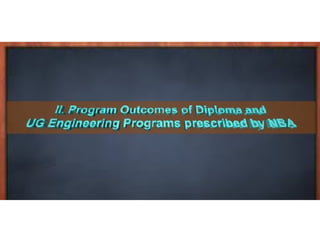 Outcome based education framework workflow | PPTX