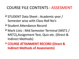Outcome based education framework workflow | PPTX