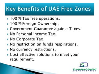  100 % Tax free operations.
 100 % Foreign Ownership.
 Government Guarantee against Taxes.
 No Personal Income Tax.
 ...