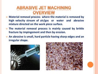 Abrasive Jet machine (AJM) | PPTX