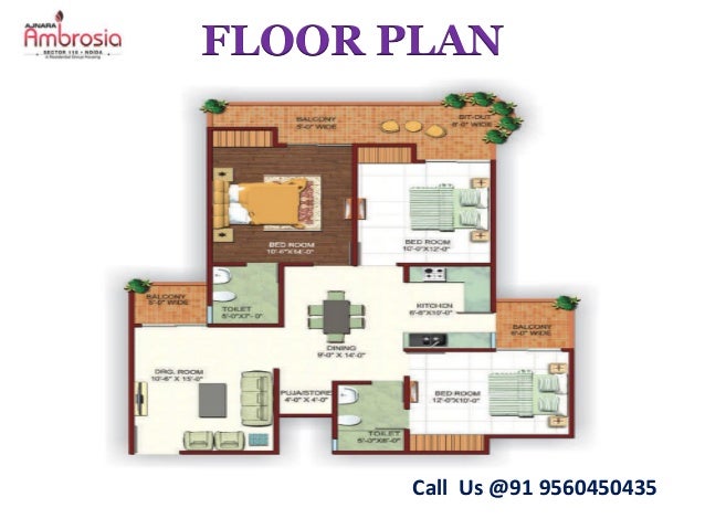 Ajnara Ambrosia New Project in Sector 118 Call us