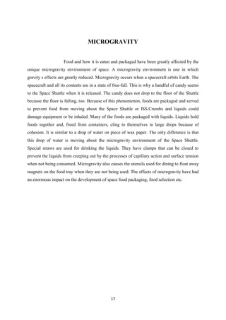 space food technology,,,, | PDF