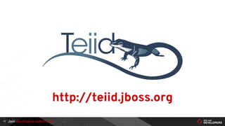 Join developers.redhat.com43
http://teiid.jboss.org
 