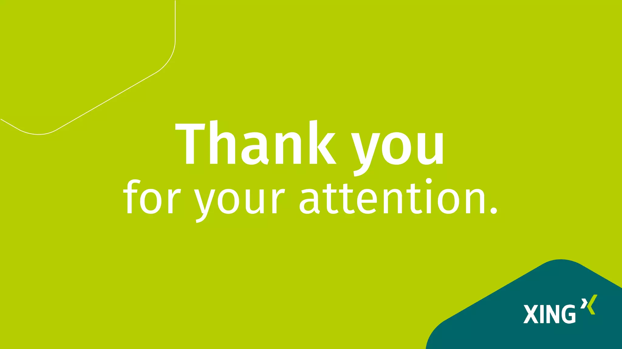 Thank you for your attention. 