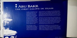 A journey through islamic history, a short timeline of key events ...