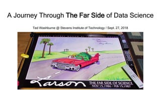 A Journey Through The Far Side of Data Science
Ted Washburne @ Stevens Institute of Technology / Sept. 27, 2018
 