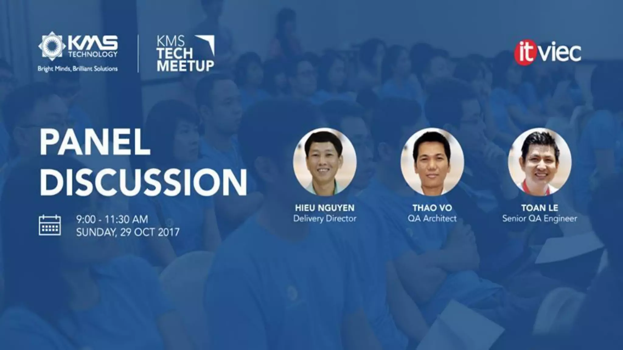 Panel Discussion
10/29/2017A Journey to become a Full-stack Tester
23
 