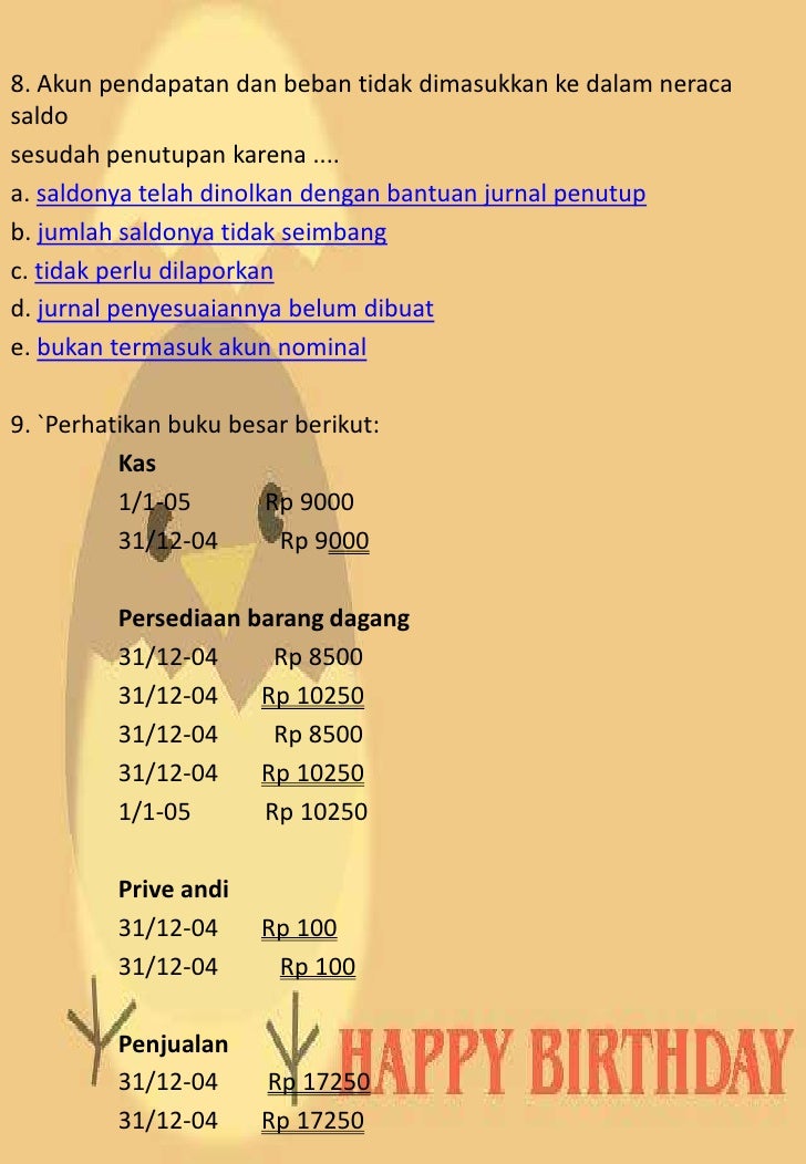 Ayat Jurnal Penyesuaian